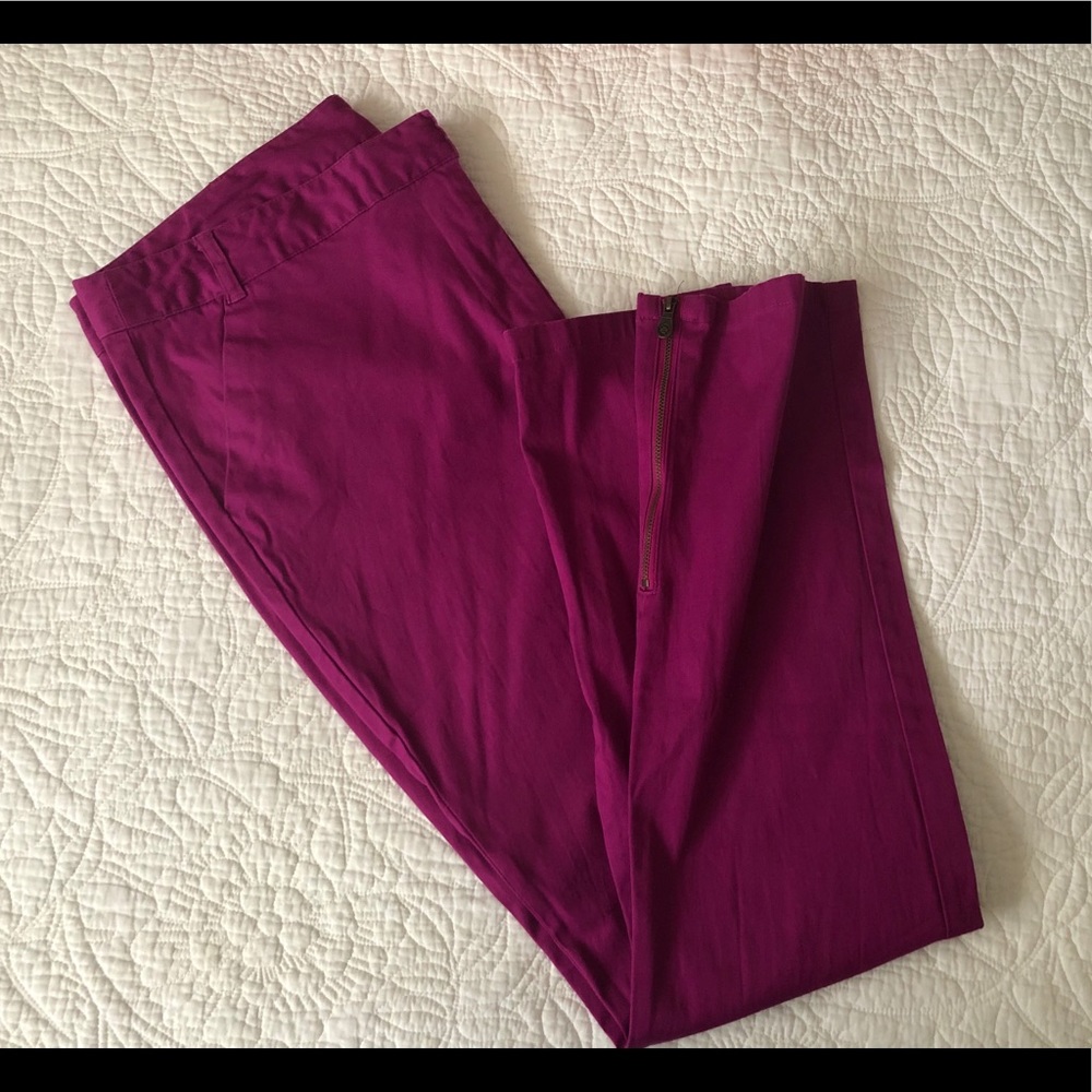 Cropped Ankle Pants